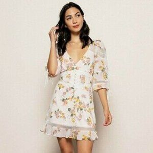 NWOT For Love and Lemons Isadora Mini Dress Small